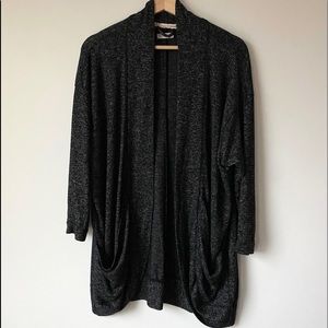 Danskin Athletic Loose-Fit Cardigan